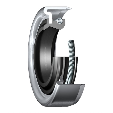 Skf NBR, double lip, Wave oil seal, presure profile 3101